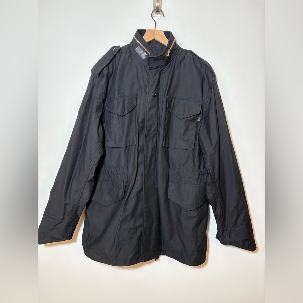 Alpha Industries Mods Coat M-65 Mens Military Jacket Black 8415-01-099-7838 - Picture 7 of 16